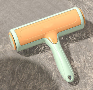 Two‑Way Roller Pet Hair Remover Brush – Self‑Cleaning, Reusable