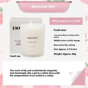 Luxury Natural Scented Candles – Soy Blend, Aromatherapy, Long Burn