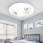 Modern Acrylic LED Ceiling Lamp – Flush‑Mount Light for Living Room & Balcony