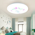 Modern Acrylic LED Ceiling Lamp – Flush‑Mount Light for Living Room & Balcony