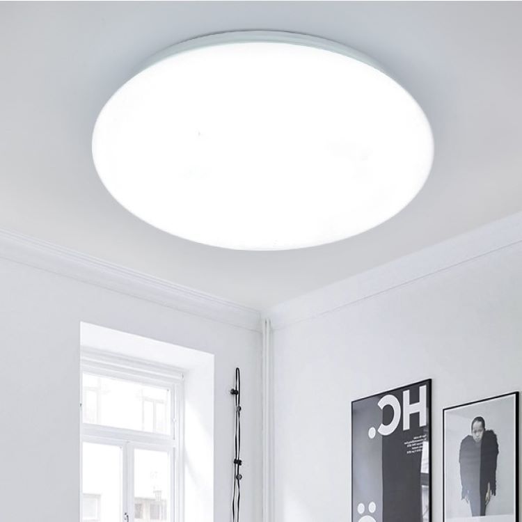 Modern Acrylic LED Ceiling Lamp – Flush‑Mount Light for Living Room & Balcony