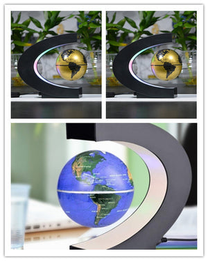 Magnetic Levitation Globe Home Ornament – Levitating LED Globe