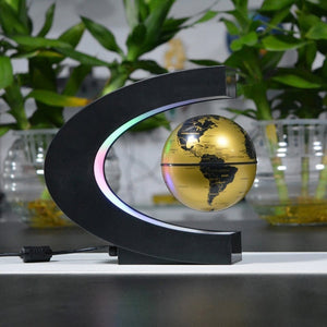 Magnetic Levitation Globe Home Ornament – Levitating LED Globe