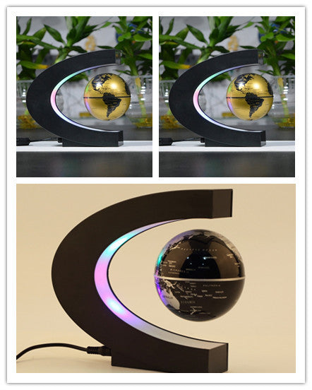 Magnetic Levitation Globe Home Ornament – Levitating LED Globe