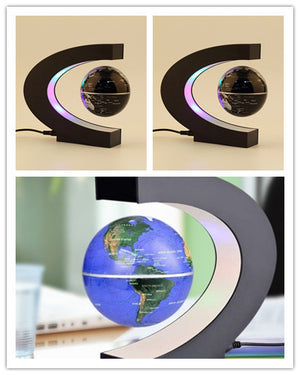Magnetic Levitation Globe Home Ornament – Levitating LED Globe