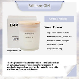 Luxury Natural Scented Candles – Soy Blend, Aromatherapy, Long Burn