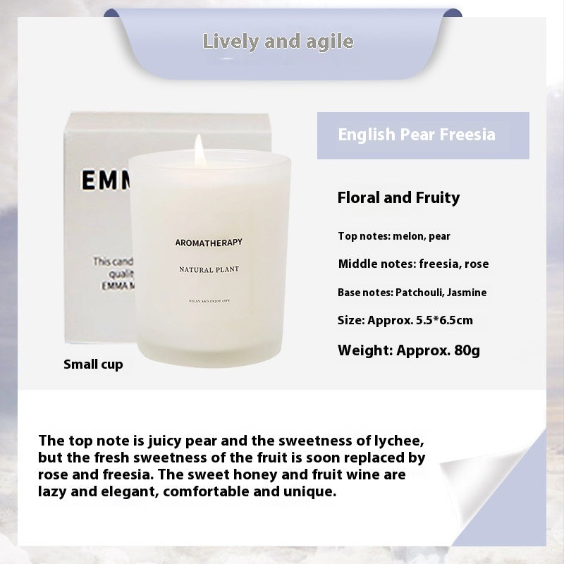 Luxury Natural Scented Candles – Soy Blend, Aromatherapy, Long Burn