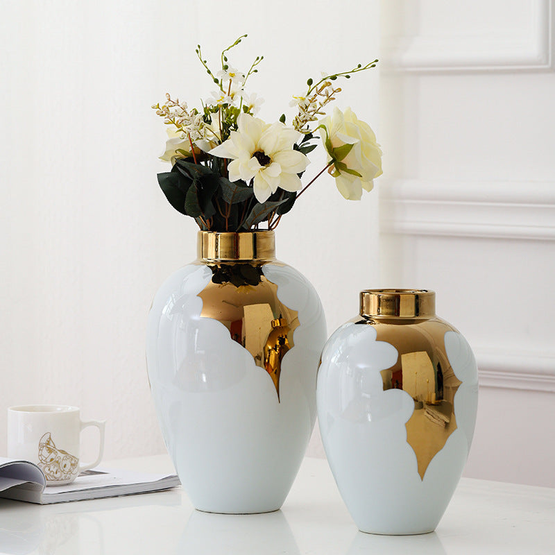 Luxury Ceramic Vases – Creative Sculptural Art Decor for Living Room