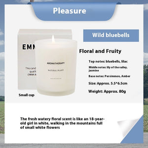 Luxury Natural Scented Candles – Soy Blend, Aromatherapy, Long Burn