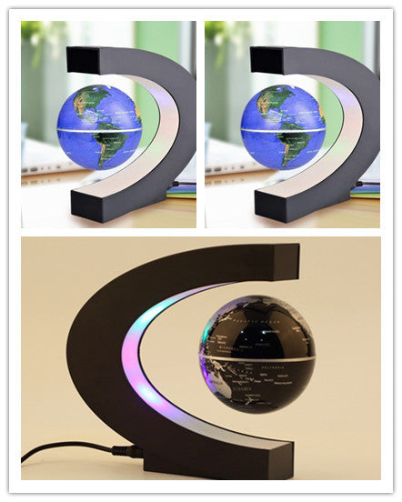 Magnetic Levitation Globe Home Ornament – Levitating LED Globe