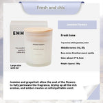 Luxury Natural Scented Candles – Soy Blend, Aromatherapy, Long Burn