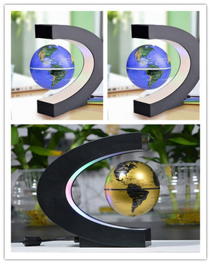 Magnetic Levitation Globe Home Ornament – Levitating LED Globe
