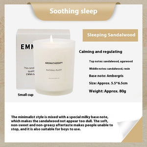 Luxury Natural Scented Candles – Soy Blend, Aromatherapy, Long Burn