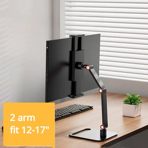 "16" Portable Display Stand Screen – Ultra-Slim, Full HD, Adjustable Stand