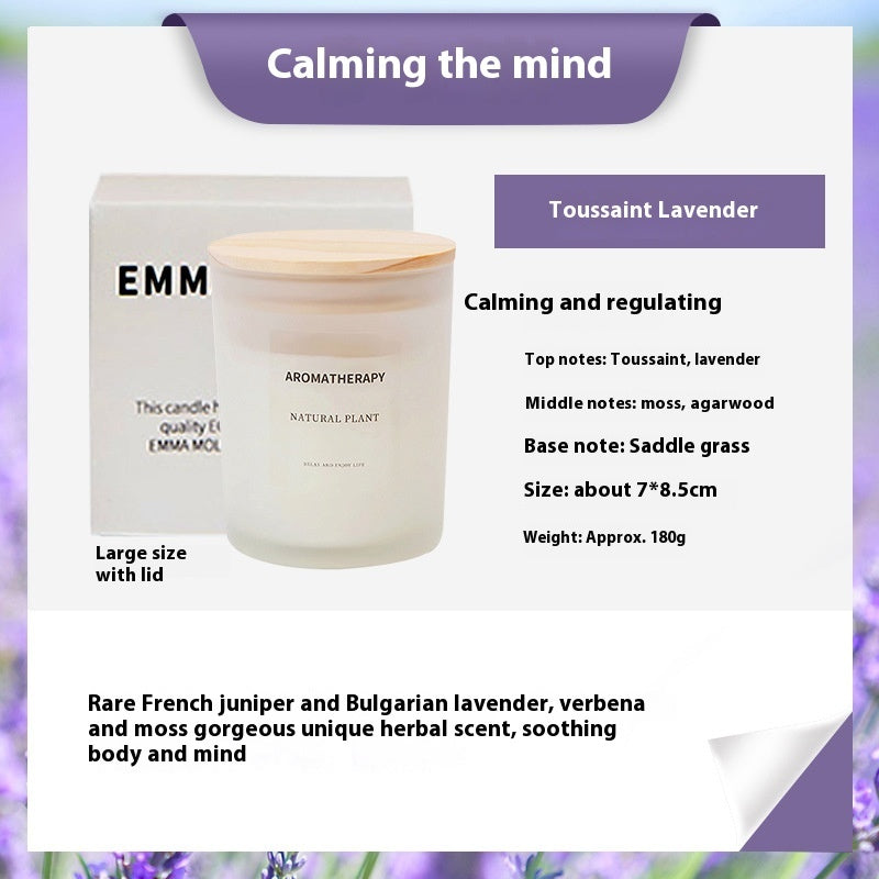 Luxury Natural Scented Candles – Soy Blend, Aromatherapy, Long Burn