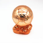 Golden Soccer Ball Trophy Replica – Player Award Model, Resin
