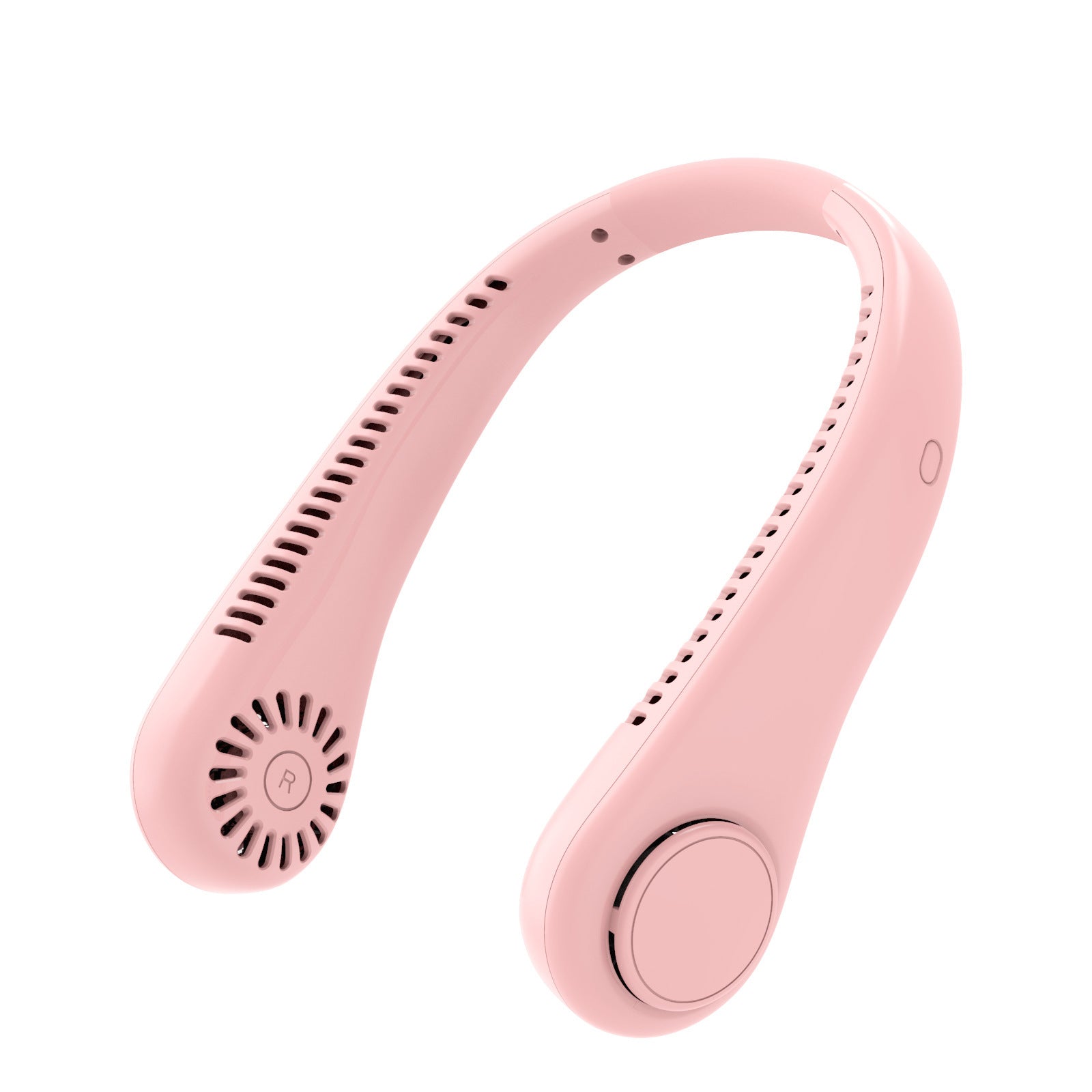 Rechargeable Bladeless Hanging Neck Fan – Hands‑Free Mini USB Fan for Outdoor