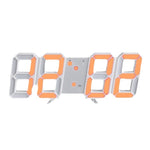 Large LED Digital Wall Clock – Time, Date, Temp Display, Alarm