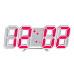 Large LED Digital Wall Clock – Time, Date, Temp Display, Alarm