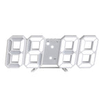 Large LED Digital Wall Clock – Time, Date, Temp Display, Alarm
