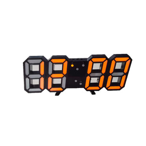 Large LED Digital Wall Clock – Time, Date, Temp Display, Alarm