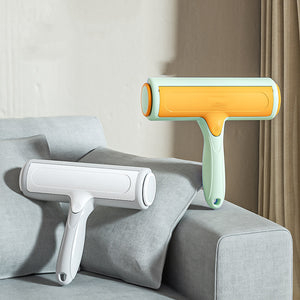 Two‑Way Roller Pet Hair Remover Brush – Self‑Cleaning, Reusable
