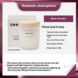 Luxury Natural Scented Candles – Soy Blend, Aromatherapy, Long Burn