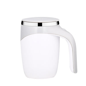 Electric Self-Stirring Coffee Mug – Magnetic Rotating, USB Rechargeable, 380ml