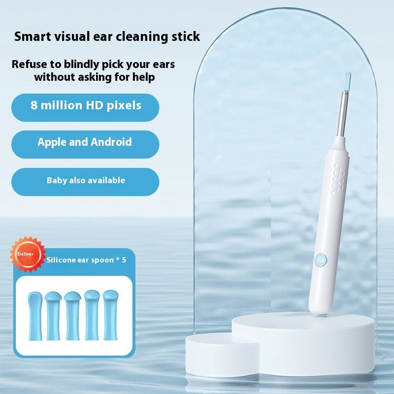Fashion Personality Visual Earpick Suit – Stylish LED Ear-Cleaning Kit