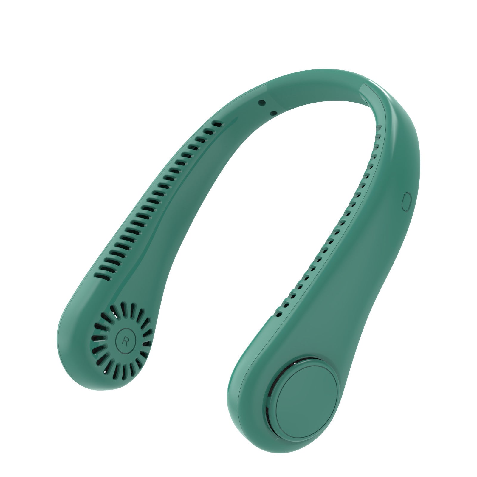 Rechargeable Bladeless Hanging Neck Fan – Hands‑Free Mini USB Fan for Outdoor
