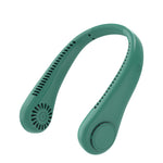 Rechargeable Bladeless Hanging Neck Fan – Hands‑Free Mini USB Fan for Outdoor