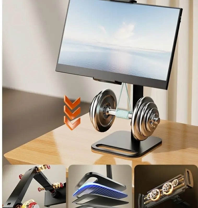 "16" Portable Display Stand Screen – Ultra-Slim, Full HD, Adjustable Stand