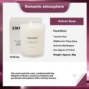 Luxury Natural Scented Candles – Soy Blend, Aromatherapy, Long Burn