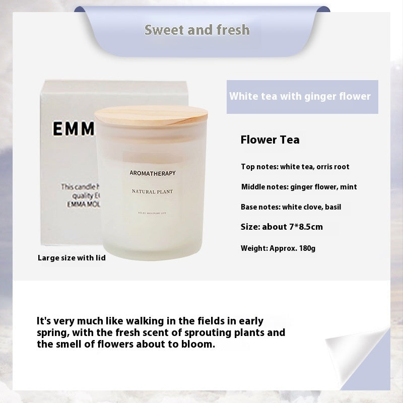 Luxury Natural Scented Candles – Soy Blend, Aromatherapy, Long Burn