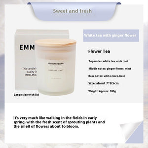 Luxury Natural Scented Candles – Soy Blend, Aromatherapy, Long Burn