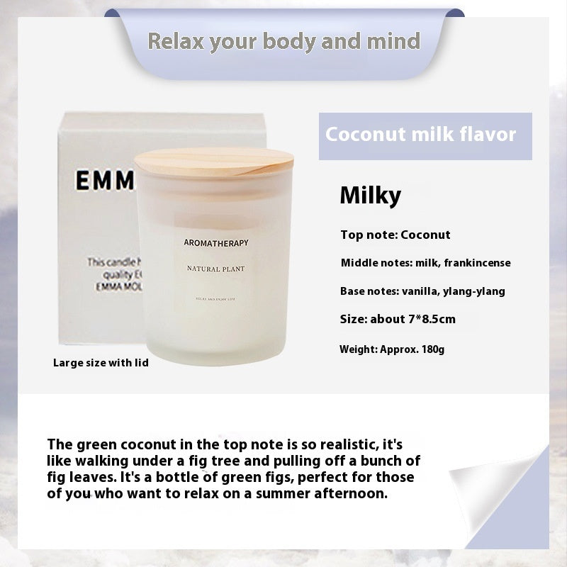 Luxury Natural Scented Candles – Soy Blend, Aromatherapy, Long Burn