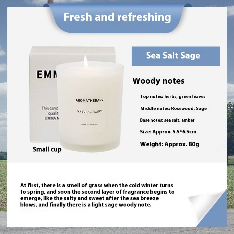 Luxury Natural Scented Candles – Soy Blend, Aromatherapy, Long Burn