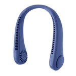 Rechargeable Bladeless Hanging Neck Fan – Hands‑Free Mini USB Fan for Outdoor
