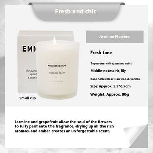 Luxury Natural Scented Candles – Soy Blend, Aromatherapy, Long Burn