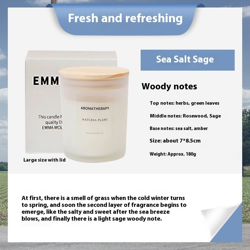 Luxury Natural Scented Candles – Soy Blend, Aromatherapy, Long Burn