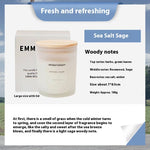 Luxury Natural Scented Candles – Soy Blend, Aromatherapy, Long Burn