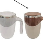 Electric Self-Stirring Coffee Mug – Magnetic Rotating, USB Rechargeable, 380ml